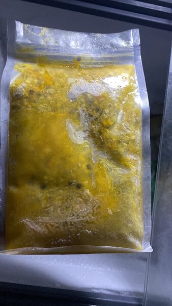 Frozen passion fruit