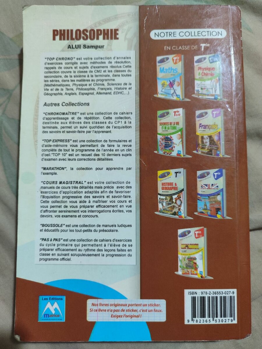 TopChrono Philosophie Tle