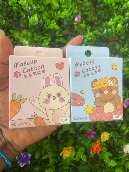 Coton à Maquillage Mignon 50pcs