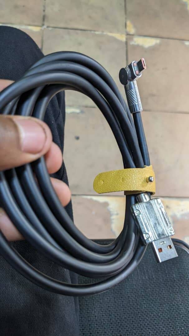 2 meters flat pin charging cables