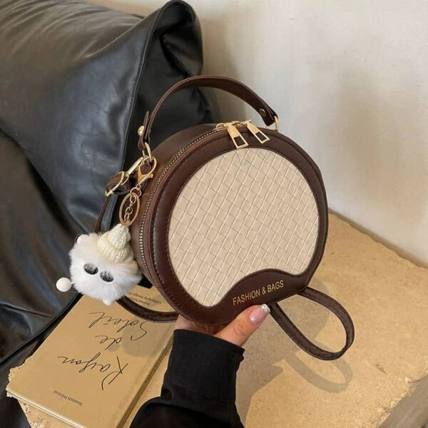 Sac à main rond tendance