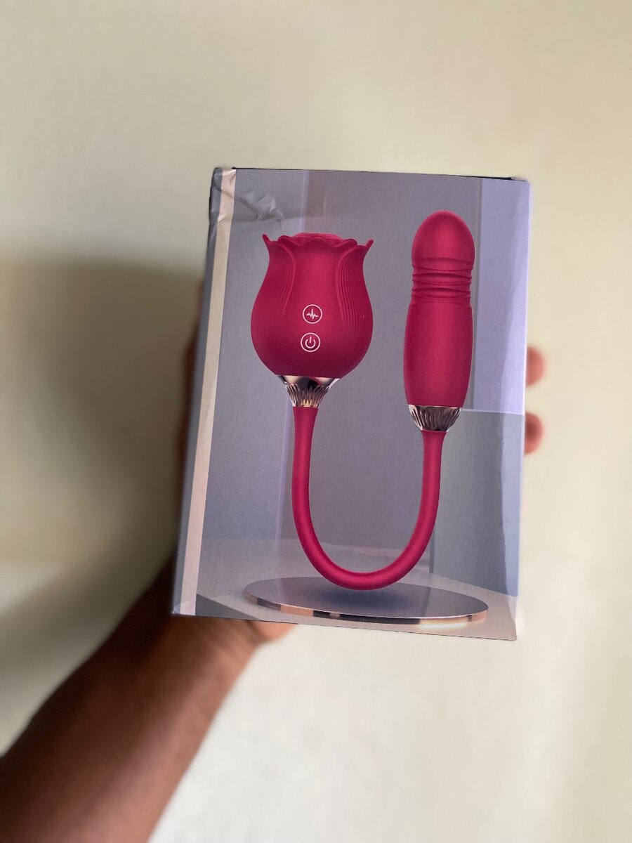 Rose dildo vibrator