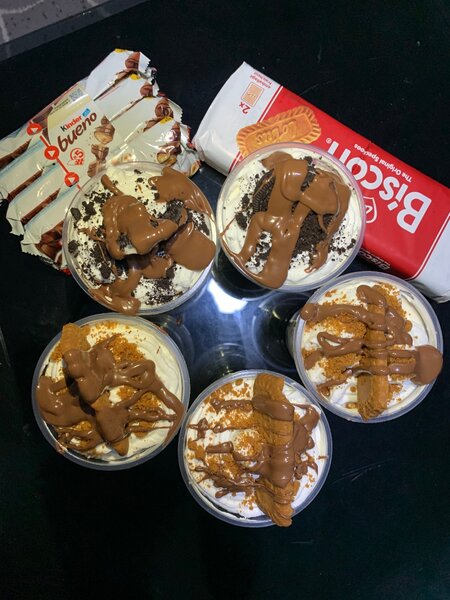 Dessert en Verrine Chocolat et Biscuit