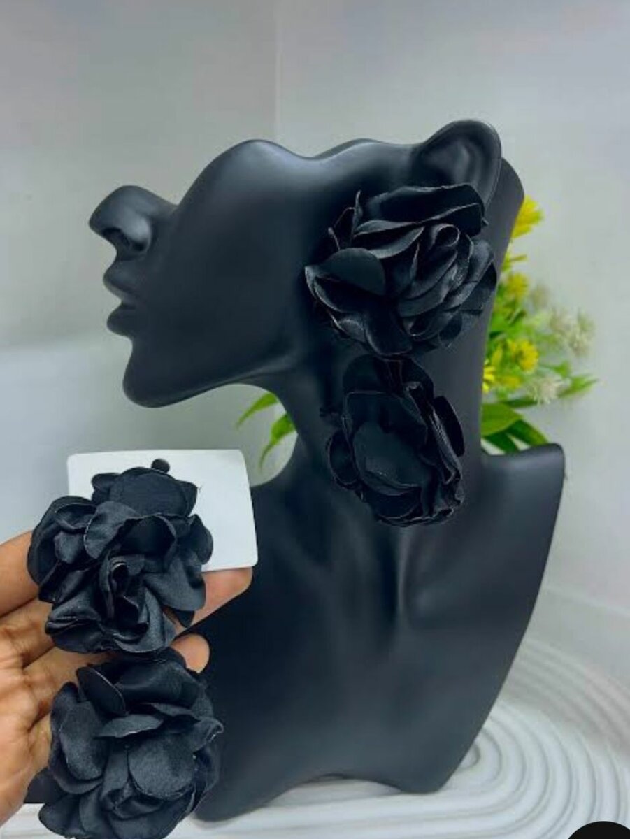 Boucles d'oreilles fleurs élégantes