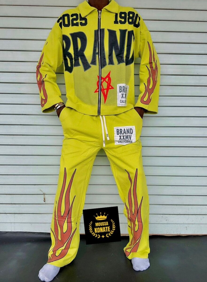 Ensemble Streetwear Unisexe Tendance