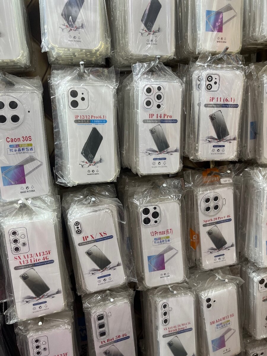 Coque de téléphone transparent