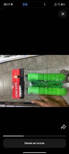 Corde à Sauter Fitness