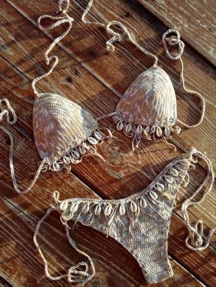 Bikini au crochet