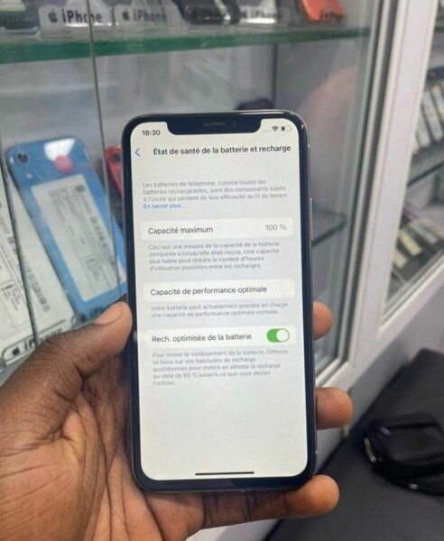 iPhone avec stockage 64 Go