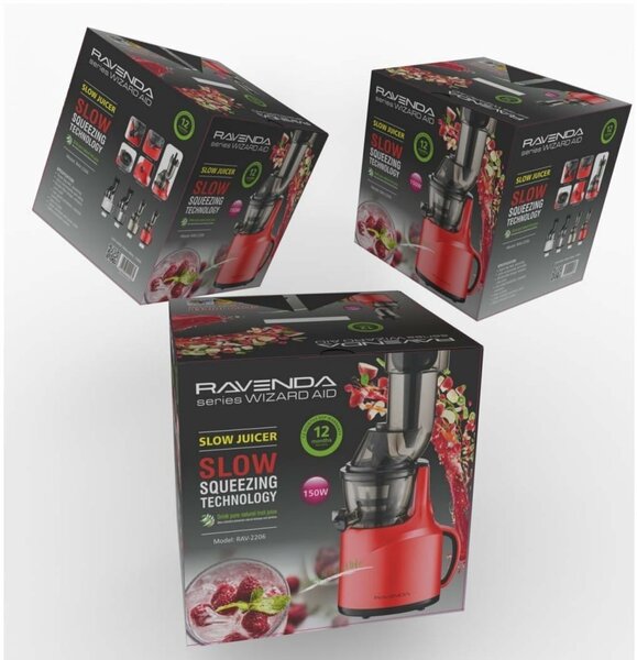 Соковыжималка от фирмы RAF , хорошего качества