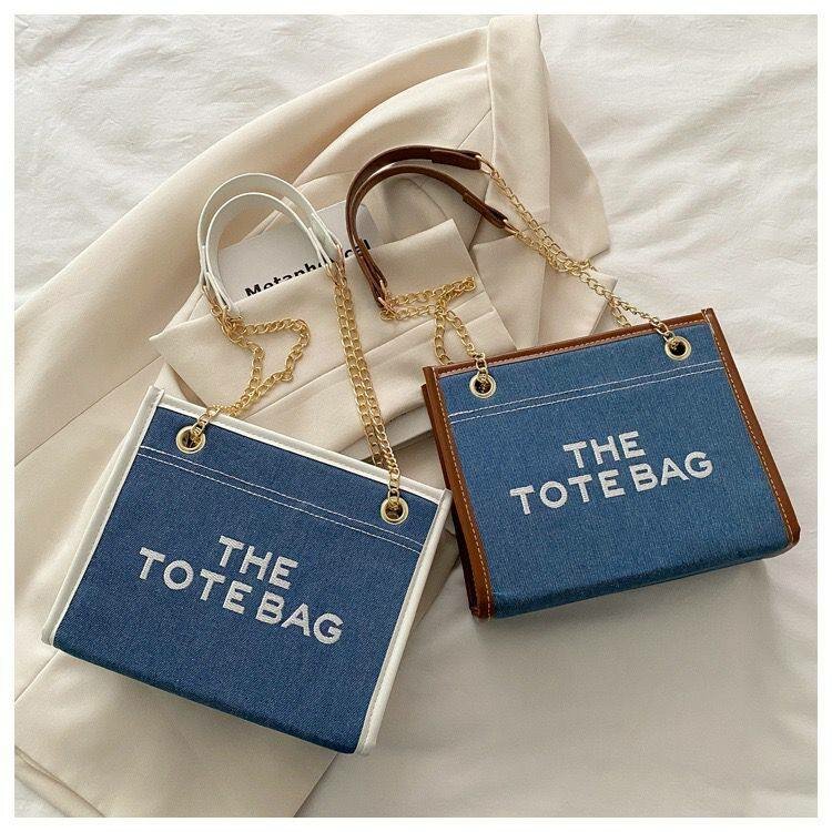 Sac tote en jean élégant