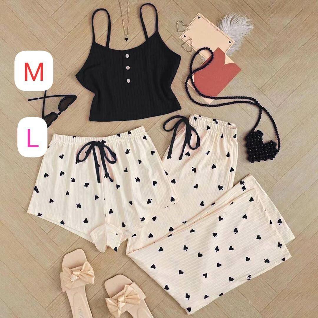 Ensemble Pyjama Femme Cœur