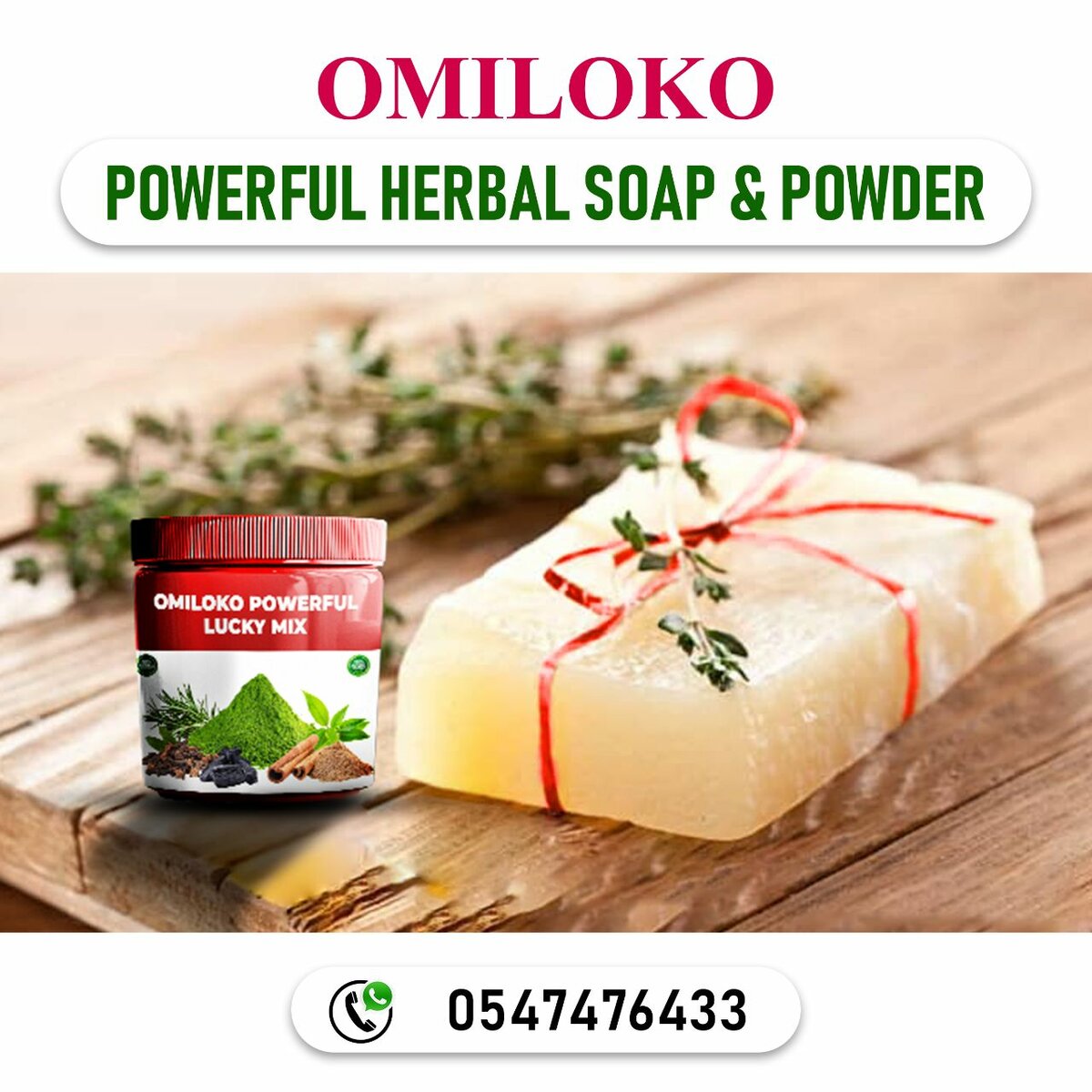 omiloko spices and Herbal soap