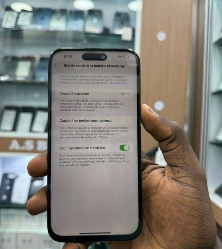Smartphone dernière génération