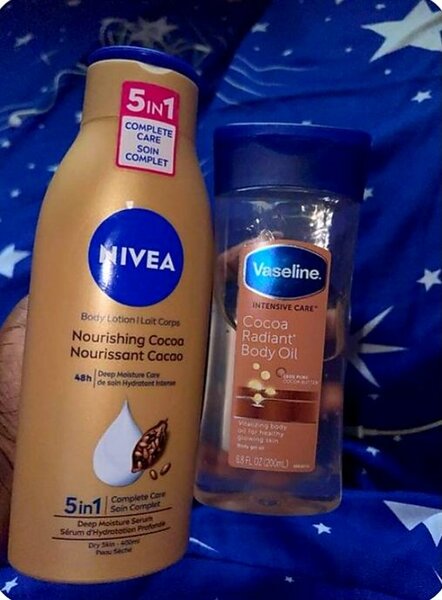 Lotions hydratantes au cacao