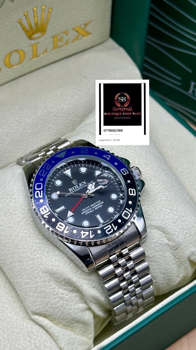 Montre rolex authentique avec