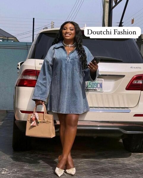 Robe Tunique Vintage en Jean