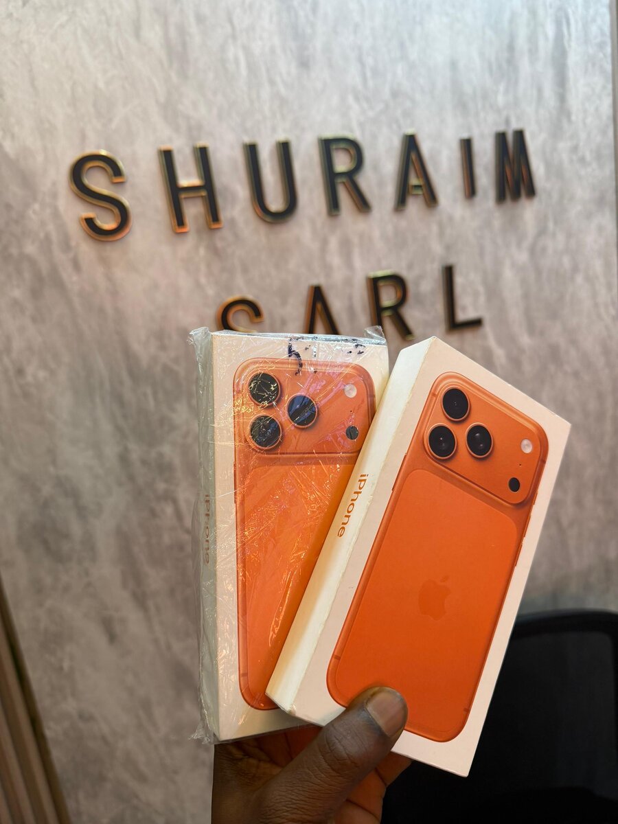 iPhone 17 proCouleur Orange ce