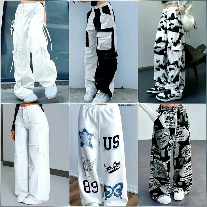 Pantalons larges stylés femmes