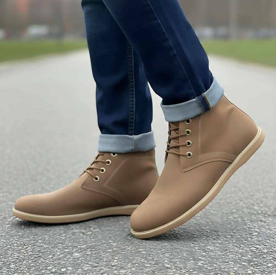 Bottes Homme Élégantes en Cuir