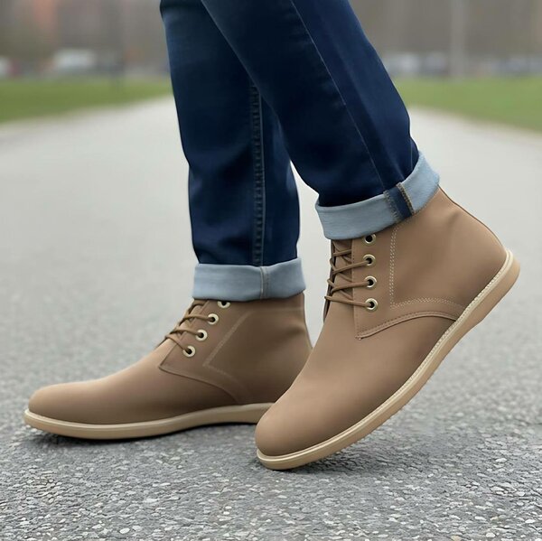 Bottes Homme Élégantes en Cuir