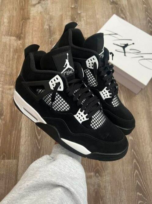 Sneakers classiques en cuir noir