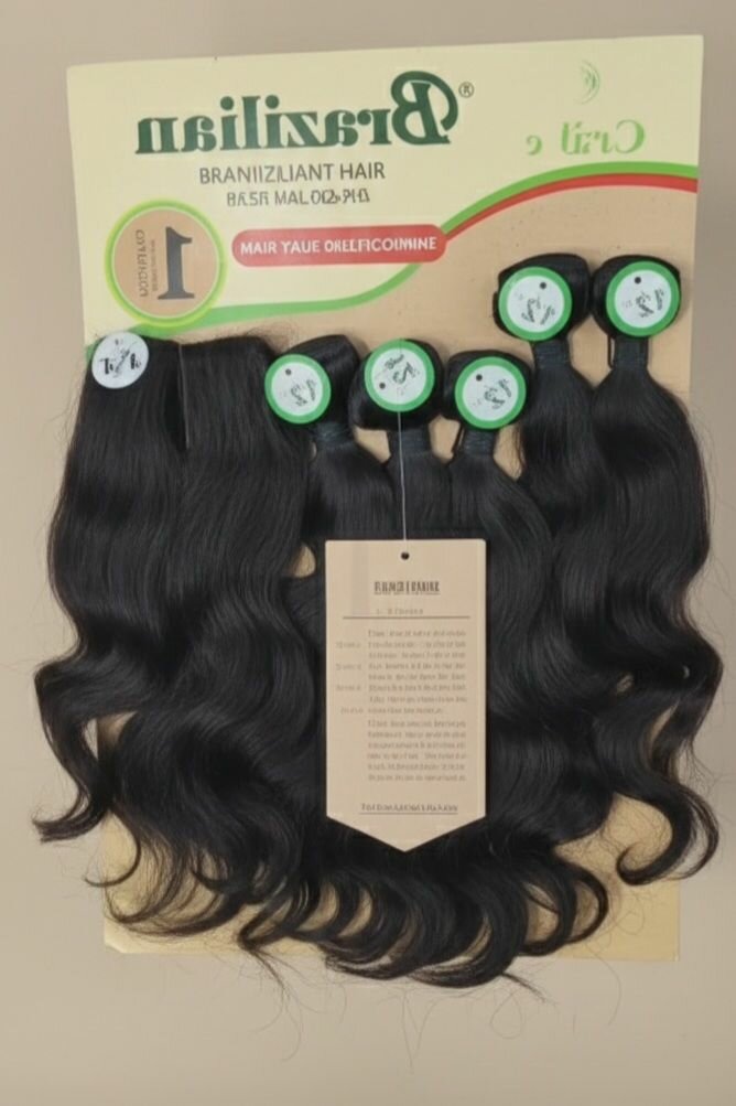 Extensions brésiliennes ondulées