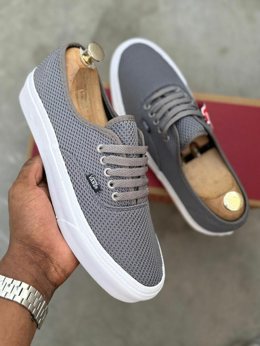 Baskets Vans Grises Mesh