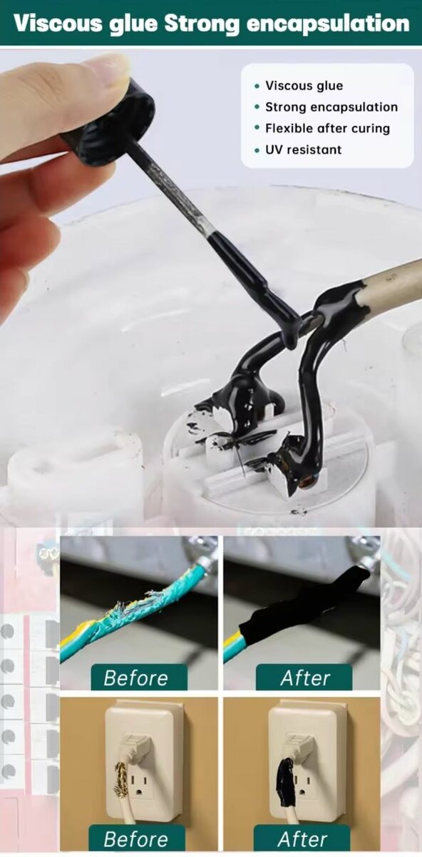 Ruban Électrique Liquide Résistant UV