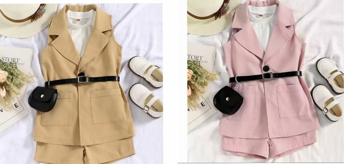 Ensemble 4 pièces pour filles