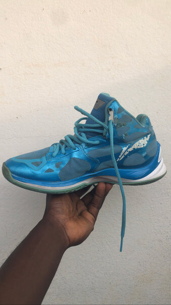 Chaussures de sport bleues homme