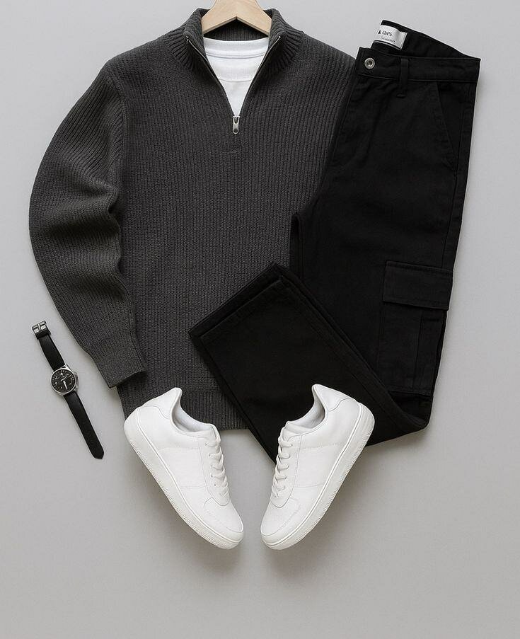 Ensemble homme chic et décontracté