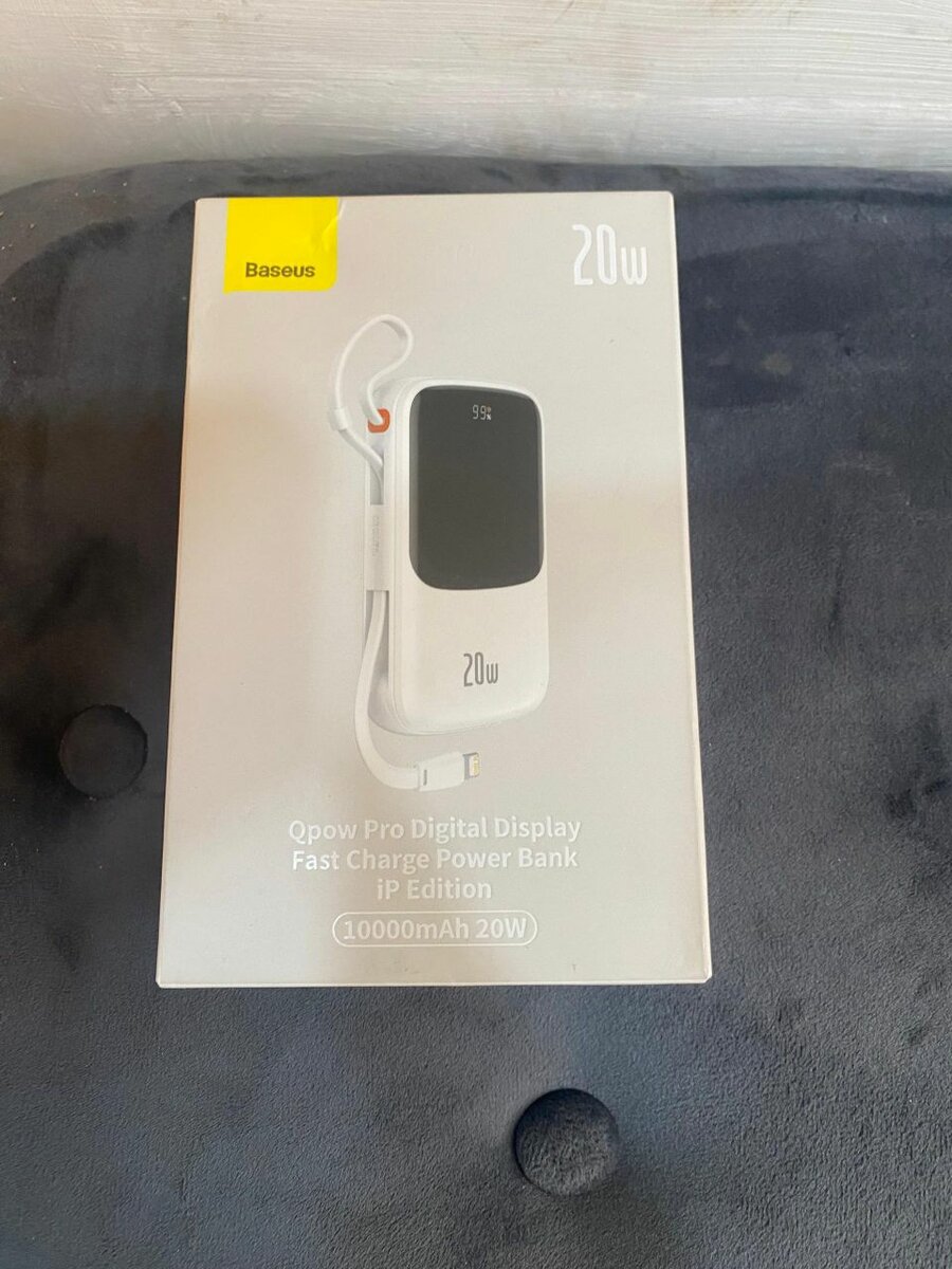 Baseus Qpow Pro Digital Display Fast Charge Power Bank 10000