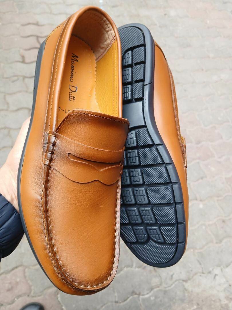 Mocassins en cuir élégants