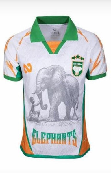 Maillot Côte d'Ivoire Éléphante