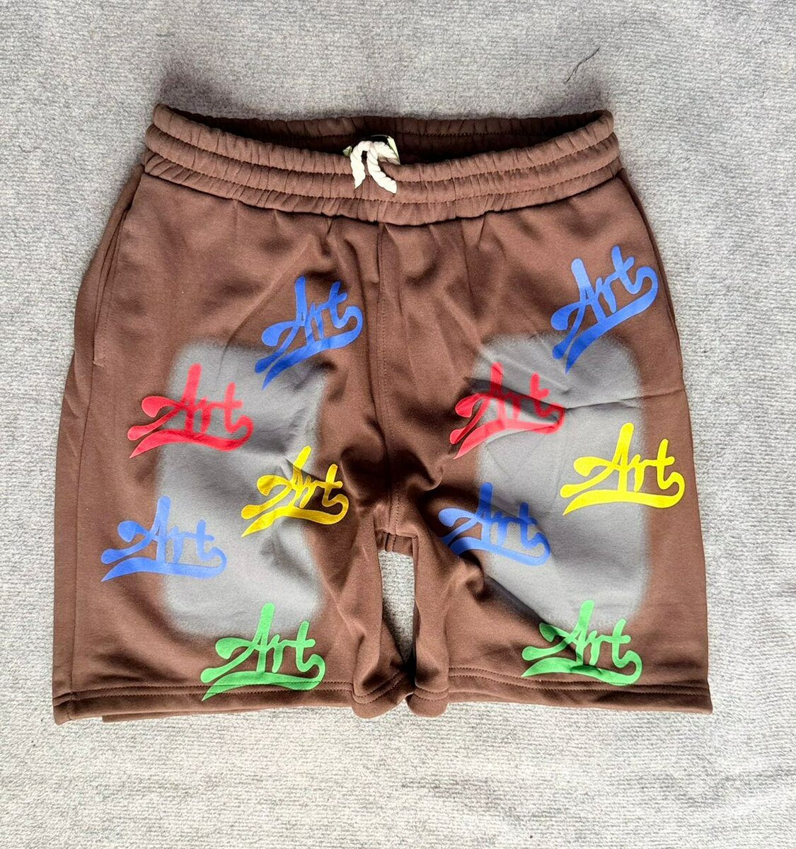 Shorts en molleton à motifs