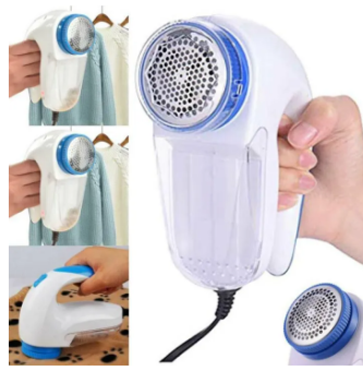 Lint remover Electric for frost blenders, for removing fringe, with plug, for cutting machines, sweaters, carpets