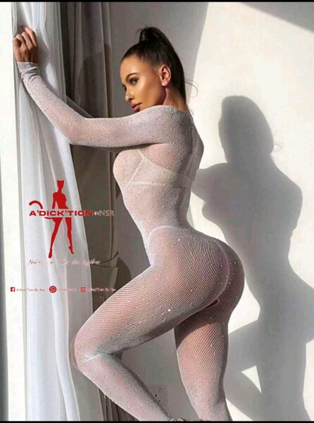 Combinaison Transparente Sexy