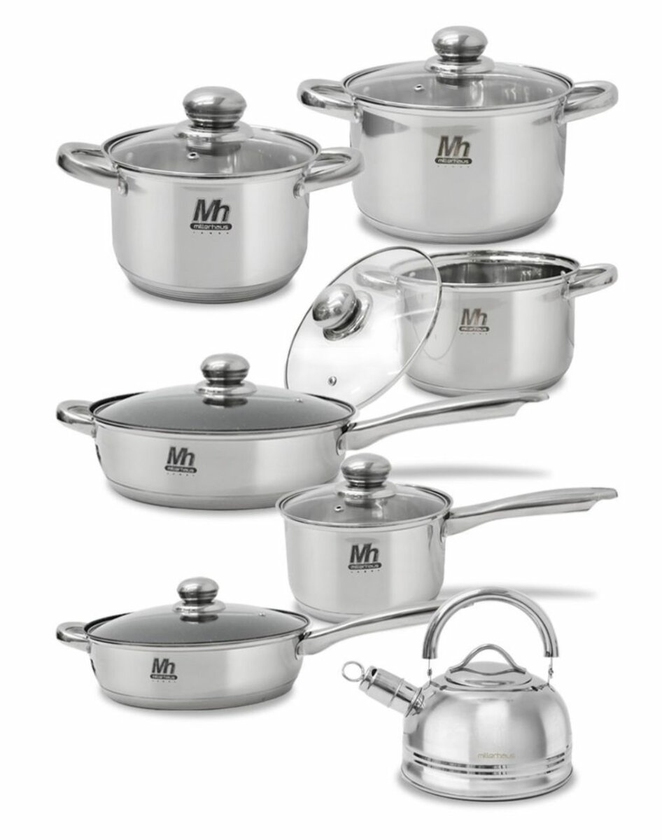 14 PCS 16/18/20 STAINLESS STEEL NON-STICK DIE-CASTING CASSER