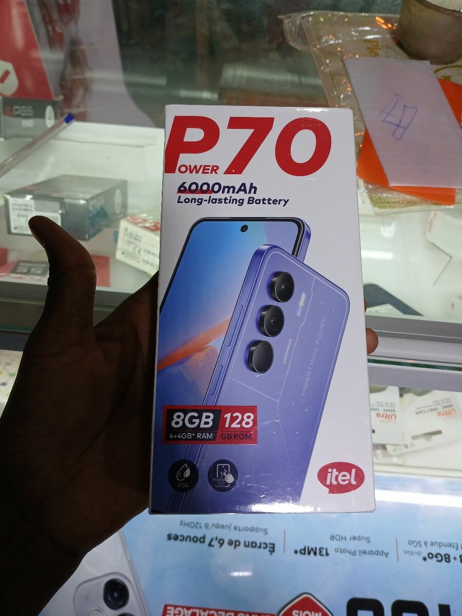 itel P70 128GB +8Ram