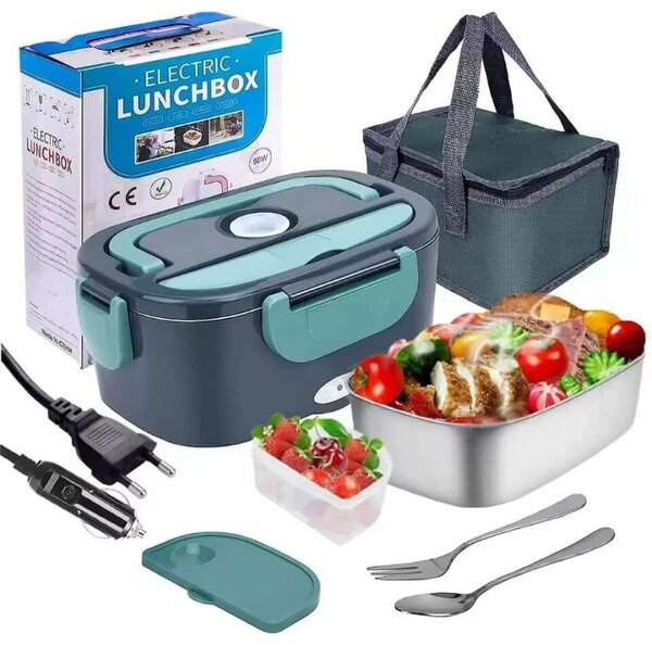 Boîte à lunch chauffante électrique