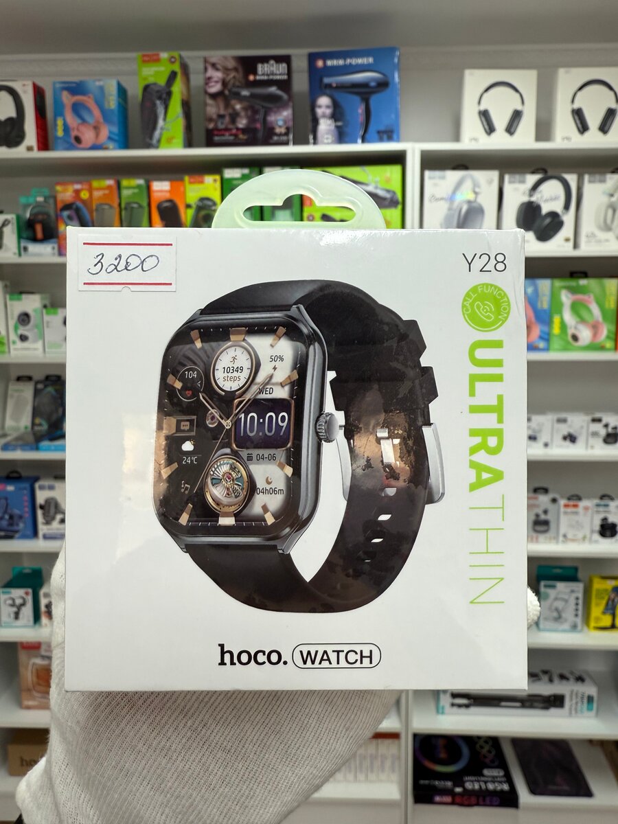 Умные смарт часы HOCO Y28 AMOLED
