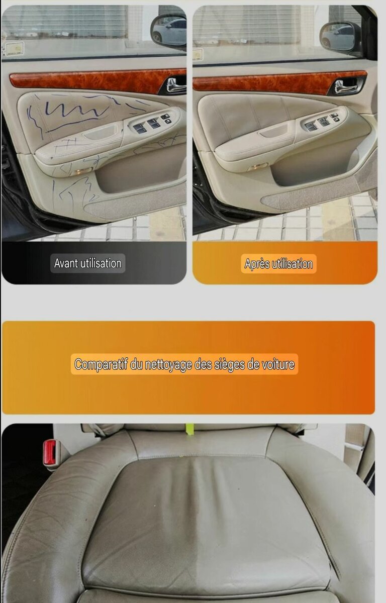 1 agent de nettoyage en mousse