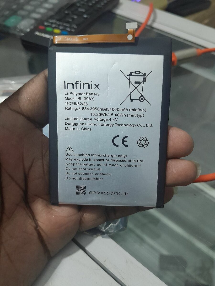 Batterie Infinix 4000mAh Li-Poly