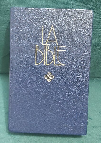 Bible en Français Couverture Bleue