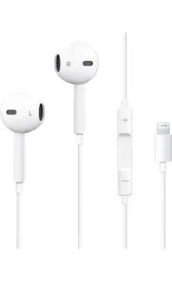 IPHONE Wired Earphones (Built-in Microphone & Volume Control)