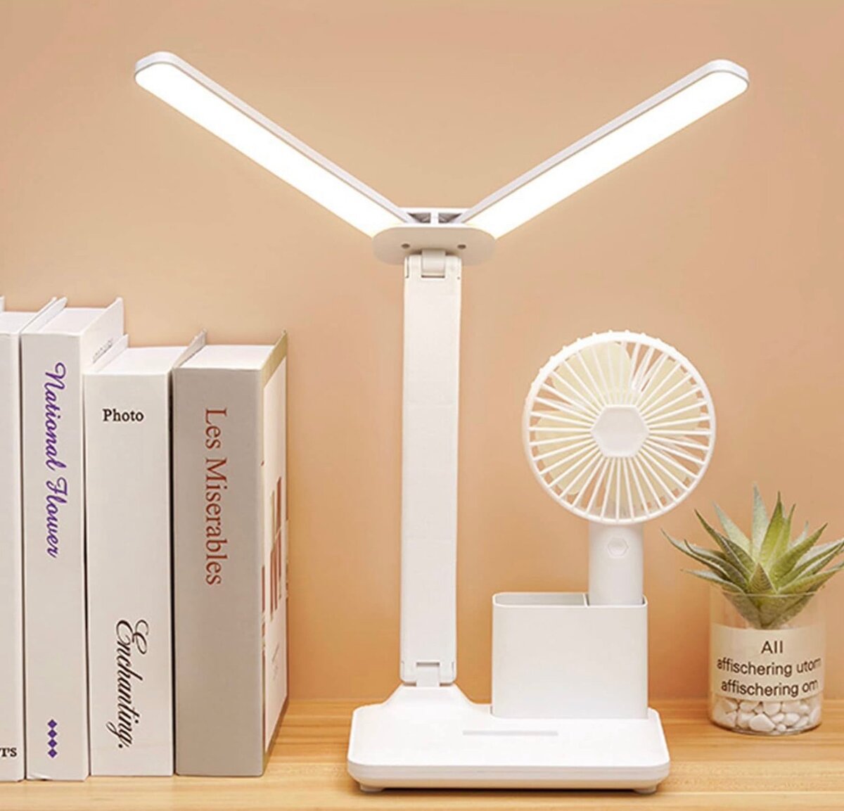 Lampe de bureau LED, 3 modes de couleur, lampe de table, lam