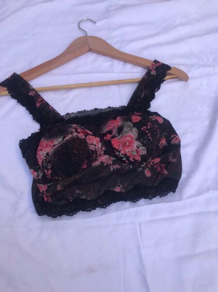 Top bustier floral