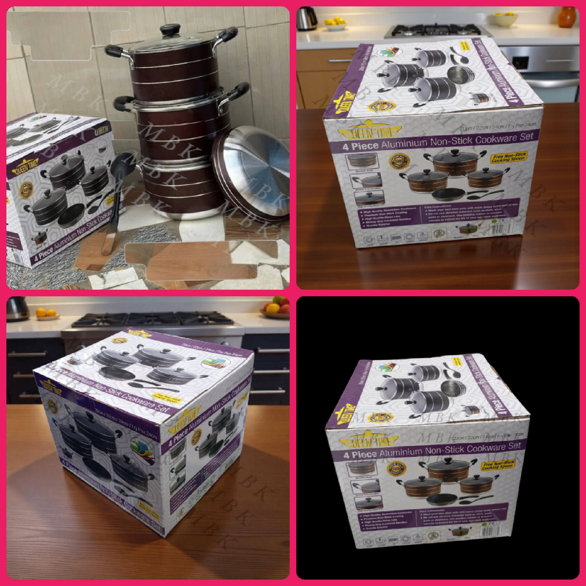 Batterie de Cuisine Antiadhésive