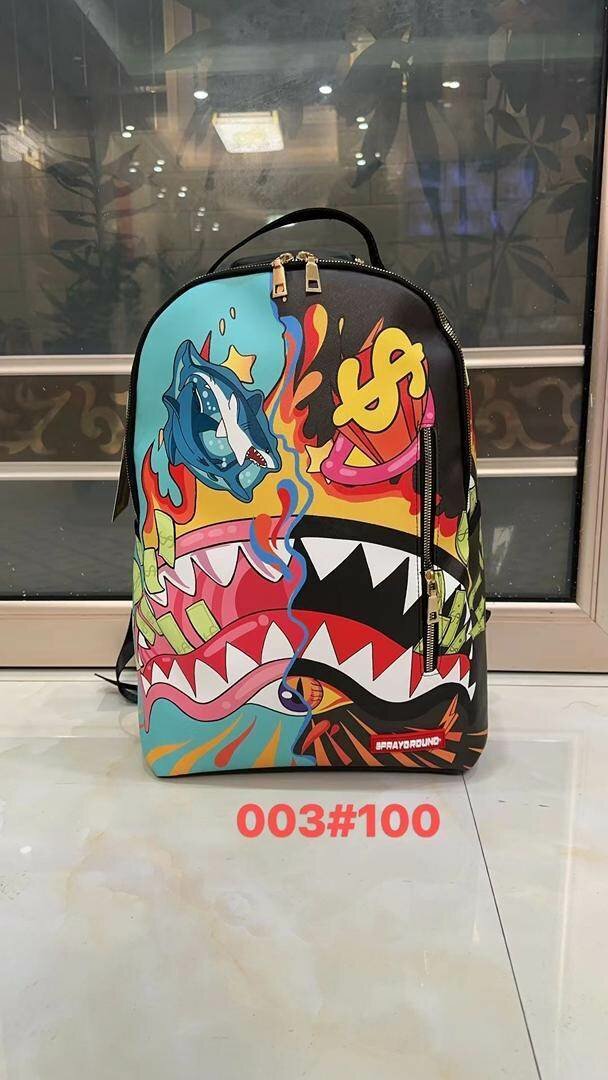 Sac à dos graffiti urbain